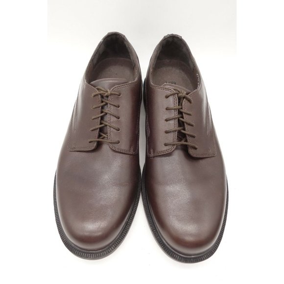 Dunham Logo Brown Leather Casual Lace Up Waterproof Oxfords Shoes Men\'s 9.5 EE main image 6